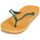 Skor Flip-flops Havaianas BRASIL LOGO Gul / Grön