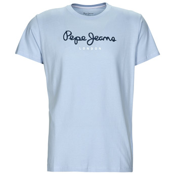 textil Herr T-shirts Pepe jeans EGGO N Blå / Ljus