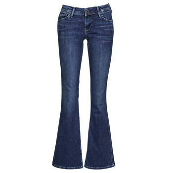 textil Dam Bootcutjeans Pepe jeans NEW PIMLICO Blå
