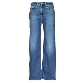 textil Dam Jeans flare Pepe jeans LEXA SKY HIGH Blå