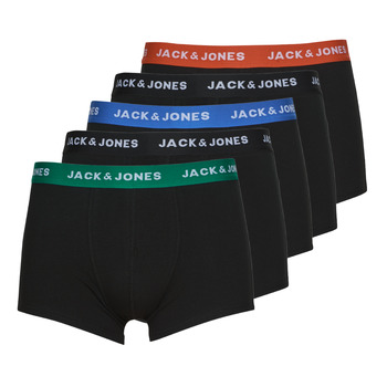 Underkläder Herr Boxershorts Jack & Jones JACHUEY TRUNKS X5 Flerfärgad