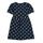 textil Flickor Korta klänningar Name it NMFFANN SS DRESS Marin