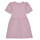 textil Flickor Korta klänningar Name it NMFFANN SS DRESS Violett / Vit