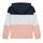 textil Flickor Sweatshirts Name it NKFTARLIE LS SWEAT Rosa / Vit / Marin