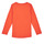 textil Flickor T-shirts Name it NMFVIX LS TOP Orange