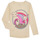 textil Flickor T-shirts Name it NMFVIX LS TOP Rosa / Blek