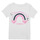 textil Flickor T-shirts Name it NMFBRIGITA SS TOP Vit
