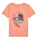 textil Pojkar T-shirts Name it NKMFICOLAJ SS TOP BOX Orange
