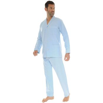 textil Herr Pyjamas/nattlinne Christian Cane FLAINE Blå