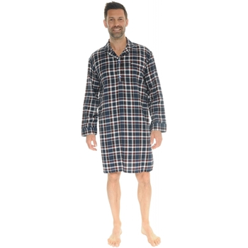 textil Herr Pyjamas/nattlinne Christian Cane ISKANDER Blå