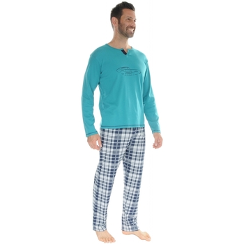 textil Herr Pyjamas/nattlinne Christian Cane IRWIN Grön