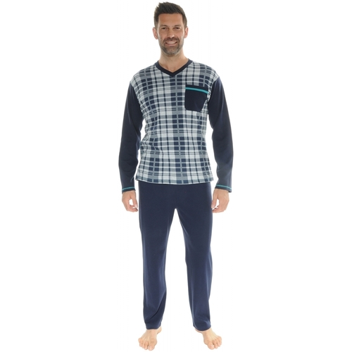 textil Herr Pyjamas/nattlinne Christian Cane IRWIN Blå