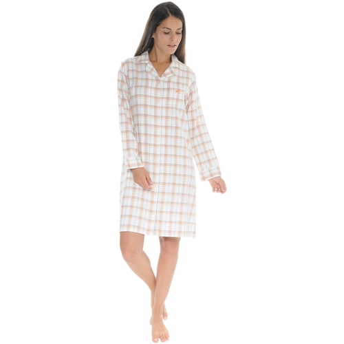 textil Dam Pyjamas/nattlinne Christian Cane JOYE Vit