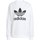 textil Dam Sweatshirts adidas Originals Trefoil Crew Vit