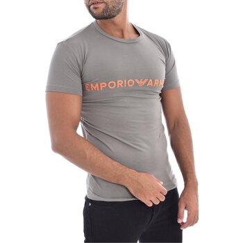 textil Herr T-shirts Emporio Armani 111035 2F516 Grå