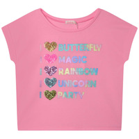 textil Flickor T-shirts Billieblush U15B48-462 Rosa