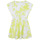 textil Flickor Korta klänningar Billieblush U12806-549 Gul / Vit
