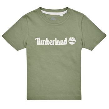 textil Pojkar T-shirts Timberland T25T77 Kaki