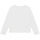 textil Flickor Långärmade T-shirts MICHAEL Michael Kors R15165-10P-C Vit / Guldfärgad