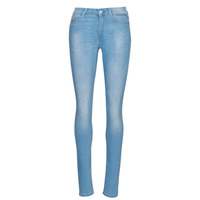 textil Dam Skinny Jeans Replay WHW690 Blå / Ljus