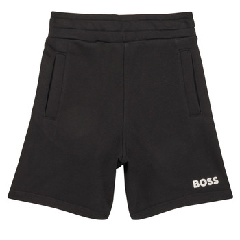 textil Pojkar Shorts / Bermudas BOSS J24816-09B-C Svart