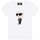 textil Flickor T-shirts Karl Lagerfeld Z15418-10P-C Vit