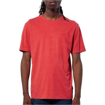 textil Herr T-shirts Kaporal PACCO M11 Röd