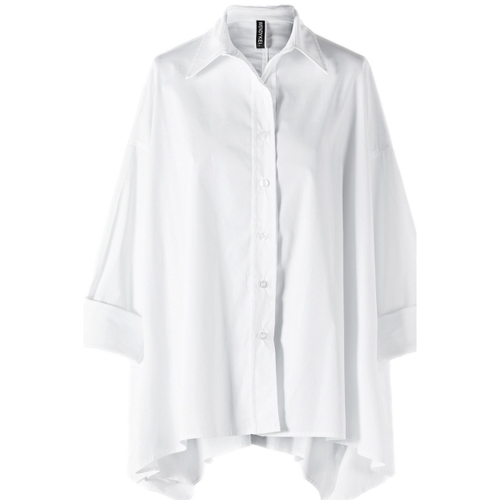 textil Dam Blusar Wendy Trendy Shirt 110236 - White Vit