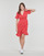 textil Dam Korta klänningar Only ONLOLIVIA S/S WRAP DRESS Röd