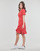 textil Dam Korta klänningar Only ONLOLIVIA S/S WRAP DRESS Röd