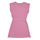 textil Flickor Korta klänningar Only KONMAY S/S DRESS JRS Vit / Fuchsia