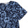 textil Flickor Blusar Only KOGLINO S/S KNOT TOP CP PTM Blå / Marin