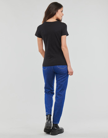 Calvin Klein Jeans MICRO MONO LOGO SLIM Svart