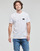 textil Herr T-shirts Calvin Klein Jeans SHRUNKEN BADGE TEE Vit