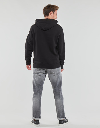 Calvin Klein Jeans STACKED LOGO HOODIE Svart