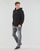textil Herr Sweatshirts Calvin Klein Jeans STACKED LOGO HOODIE Svart