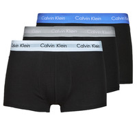 Underkläder Herr Boxershorts Calvin Klein Jeans LOW RISE TRUNK 3PK X3 Svart / Svart / Svart