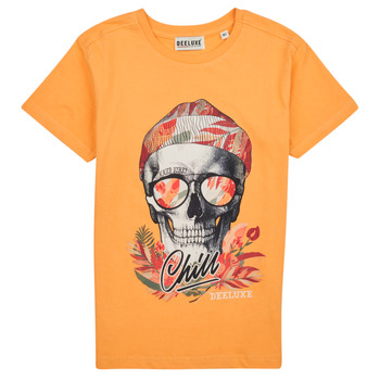 textil Pojkar T-shirts Deeluxe JEK TS B Orange