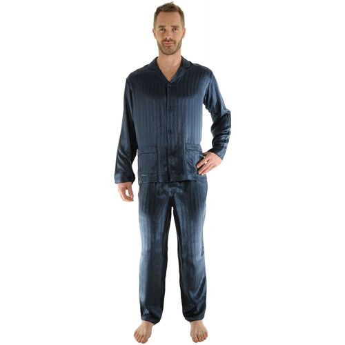 textil Herr Pyjamas/nattlinne Pilus RENOIR Blå