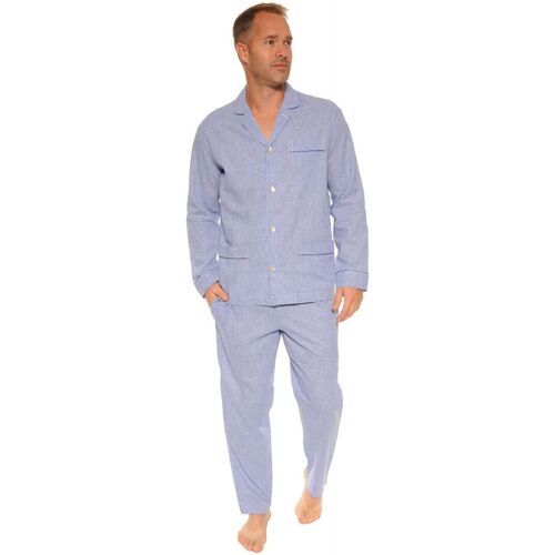 textil Herr Pyjamas/nattlinne Pilus GERALD Blå