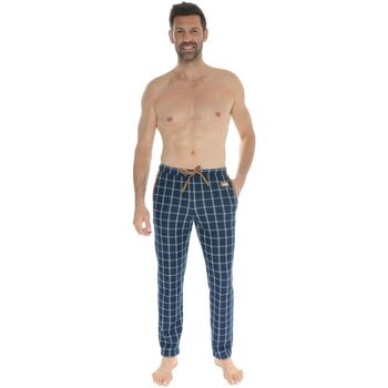 textil Herr Pyjamas/nattlinne Pilus LANDRY Blå