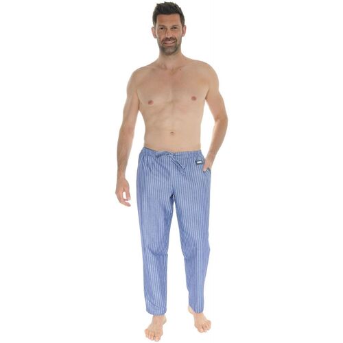 textil Herr Pyjamas/nattlinne Pilus LEANDRE Blå