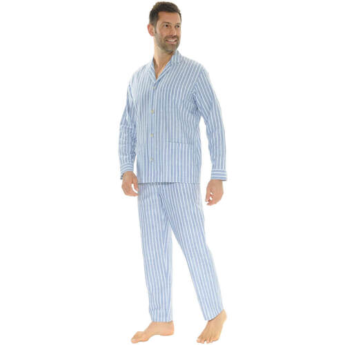 textil Herr Pyjamas/nattlinne Pilus PETRUS Blå
