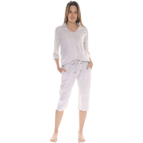 textil Dam Pyjamas/nattlinne Pilus HELGA Beige