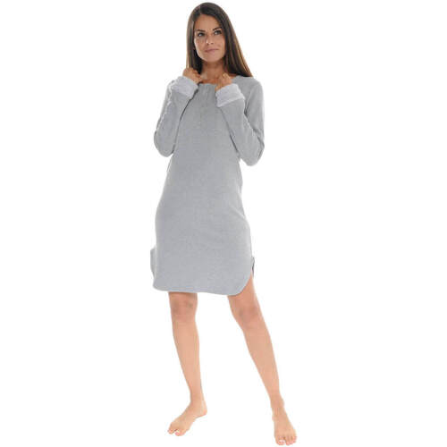 textil Dam Pyjamas/nattlinne Pilus KRISTAL Grå