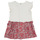textil Flickor Korta klänningar Ikks XW30070 Vit / Rosa