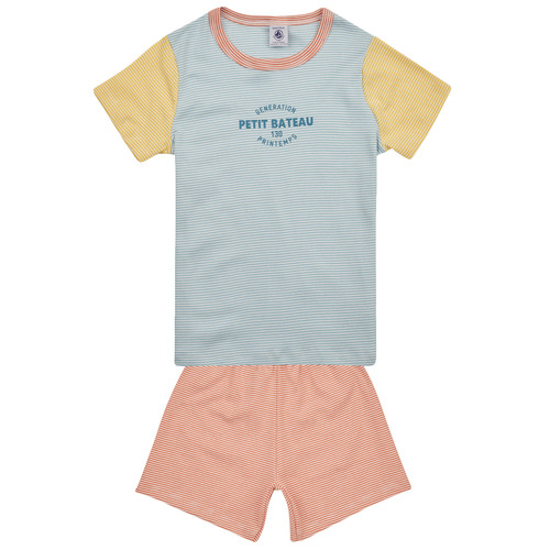 textil Barn Pyjamas/nattlinne Petit Bateau FRILOU Flerfärgad