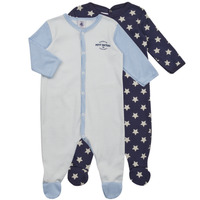 textil Barn Pyjamas/nattlinne Petit Bateau A06X600 X2 Flerfärgad