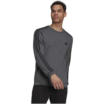 textil Herr Sweatjackets adidas Originals Essentials Fleece 3-Stripes Grå