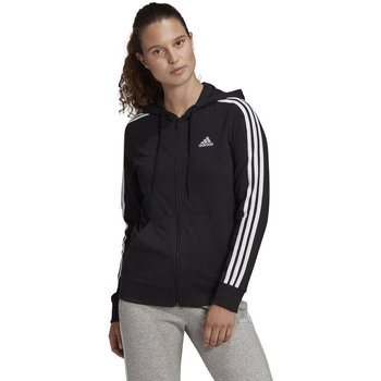 textil Dam Sweatshirts adidas Originals Essentials Single Jersey 3-Stripes Svart